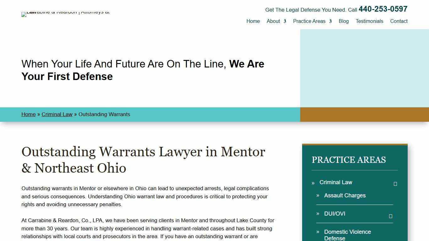 Mentor OH Outstanding Warrants Attorneys Ohio Arrest Warrants, Bench Warrants
